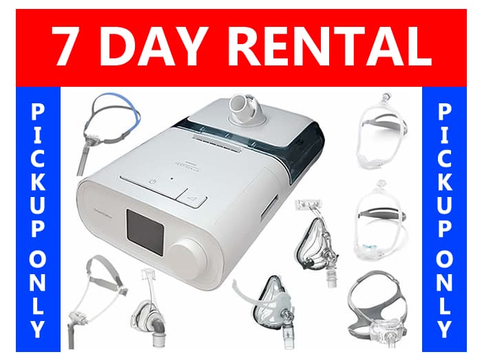 Philips Auto Machine and selected Mask Rental (7 Days)