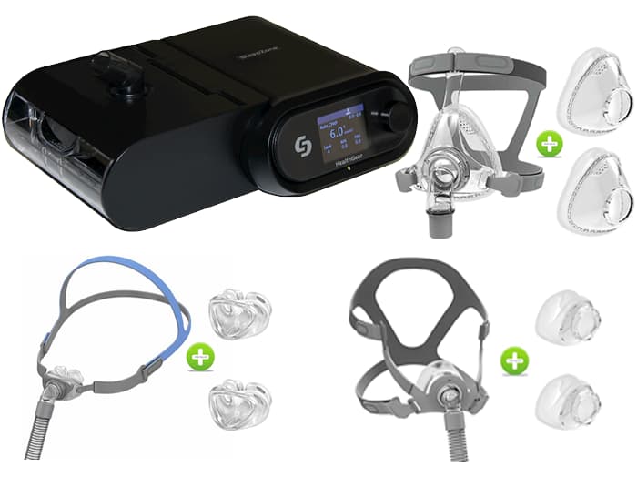 HealthGear C5 AUTO Machine with Humidifier - Starter Kit
