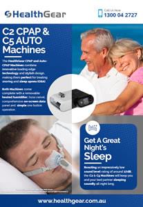 HealthGear C2 CPAP and C5 Auto CPAP Brochure