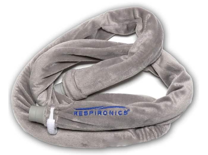 CPAP Hose Cover to help prevent Rainout - Grey colour