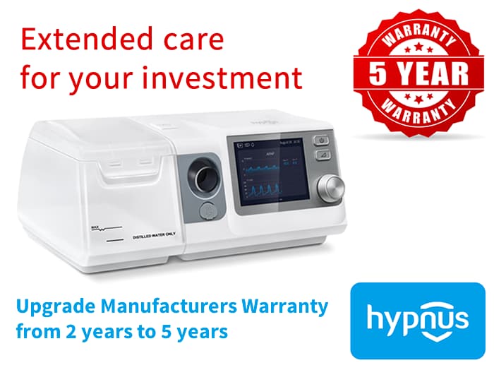 Hypnus S8 Extended Warranty from 2 to 5 years