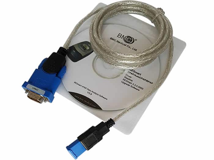 RESmart Sleep Therapy Software CD with 180cm long Data Cable