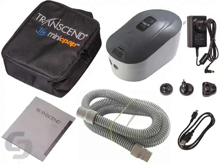 Transcend T3 Travel miniCPAP Machine Kit - FAA approved as a medical portable electronic devices