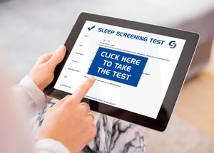 Take the Sleep Screening Test ONLINE